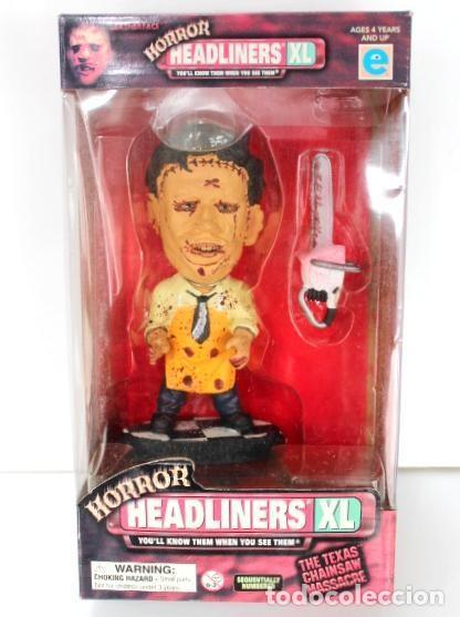Sammeln von Zeitschriften und Zeitungen: Horror Headliners XL Figura/Figure: CARA DE CUERO / Leatherface - La Matanza de Texas (Equity Market