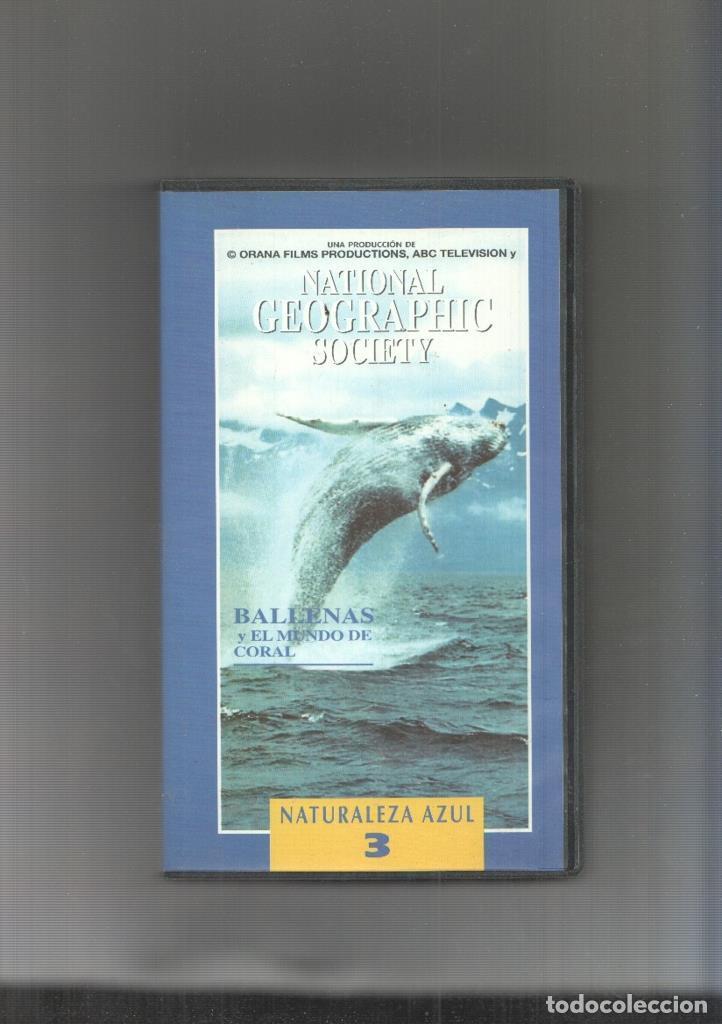 Sammeln von Zeitschriften und Zeitungen: Video Vhs: National Geographic Society numero 03: Ballenas y el mundo de Coral - Varios