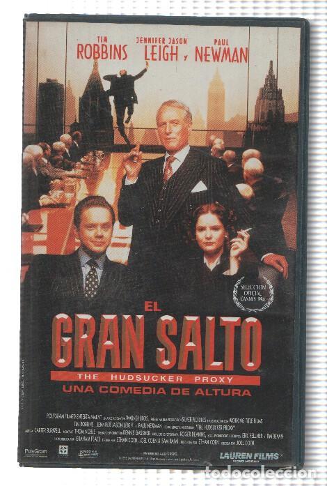 Sammeln von Zeitschriften und Zeitungen: VHS-Cine: EL GRAN SALTO - Tim Robbins, Paul Newman (Lauren 1995) - Joel Coen