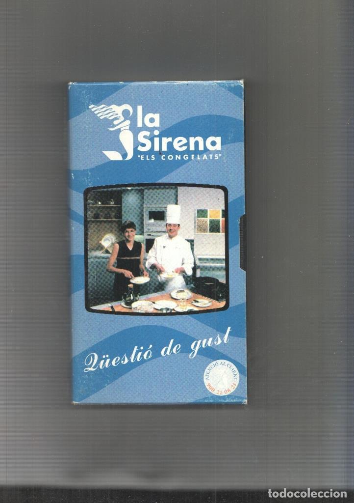 Sammeln von Zeitschriften und Zeitungen: Video Vhs: La sirena questio de gust - Varios