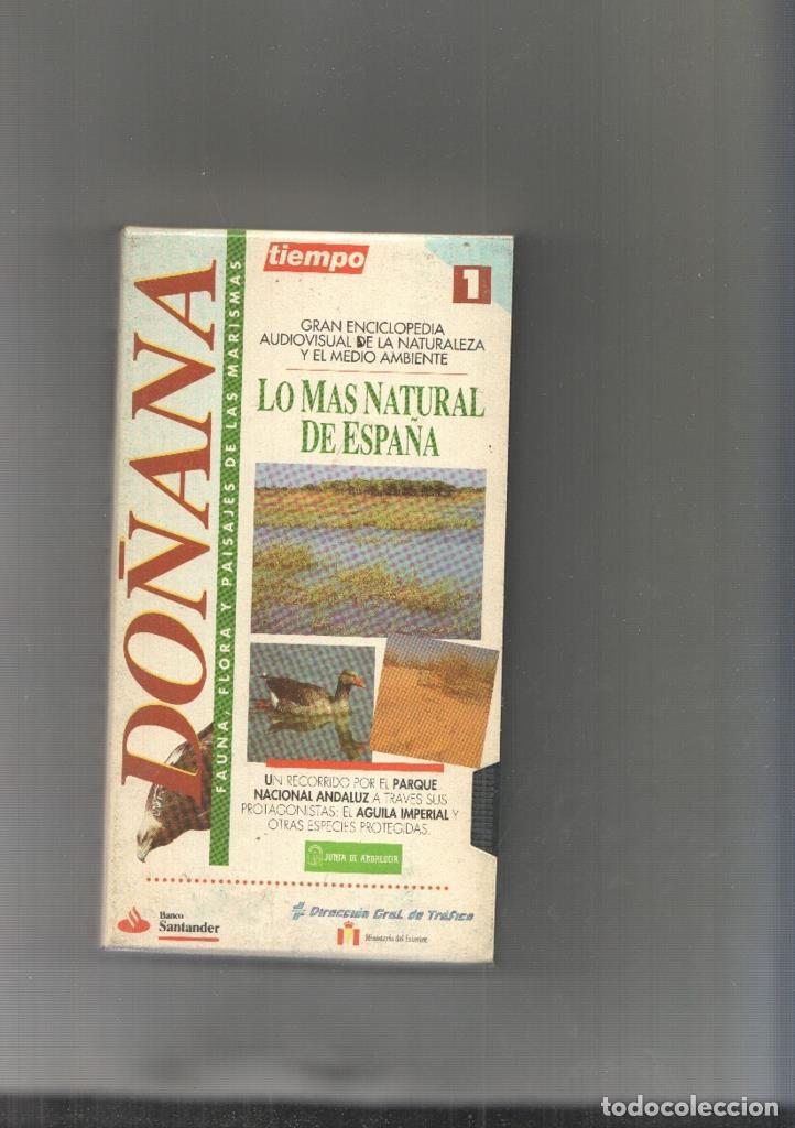 Collectionnisme de Revues et Journaux: Video Vhs: Lo mas natural de Espa&ntilde;a: Do&ntilde;ana - Varios