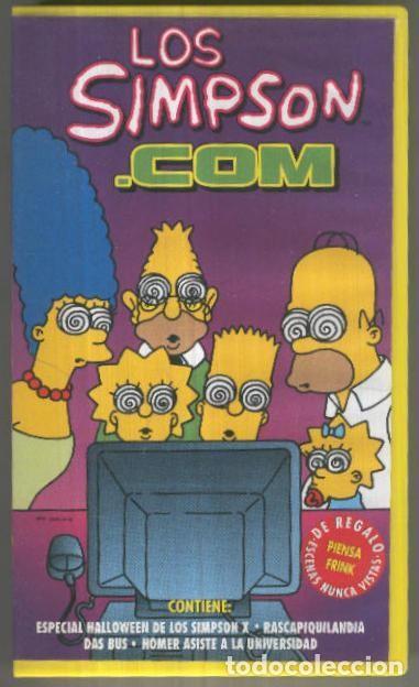 Collection Magazines and Newspapers: VHS Cine-Animacion: LOS SIMPSONS.COM (FOX 2000) - Matt Groening