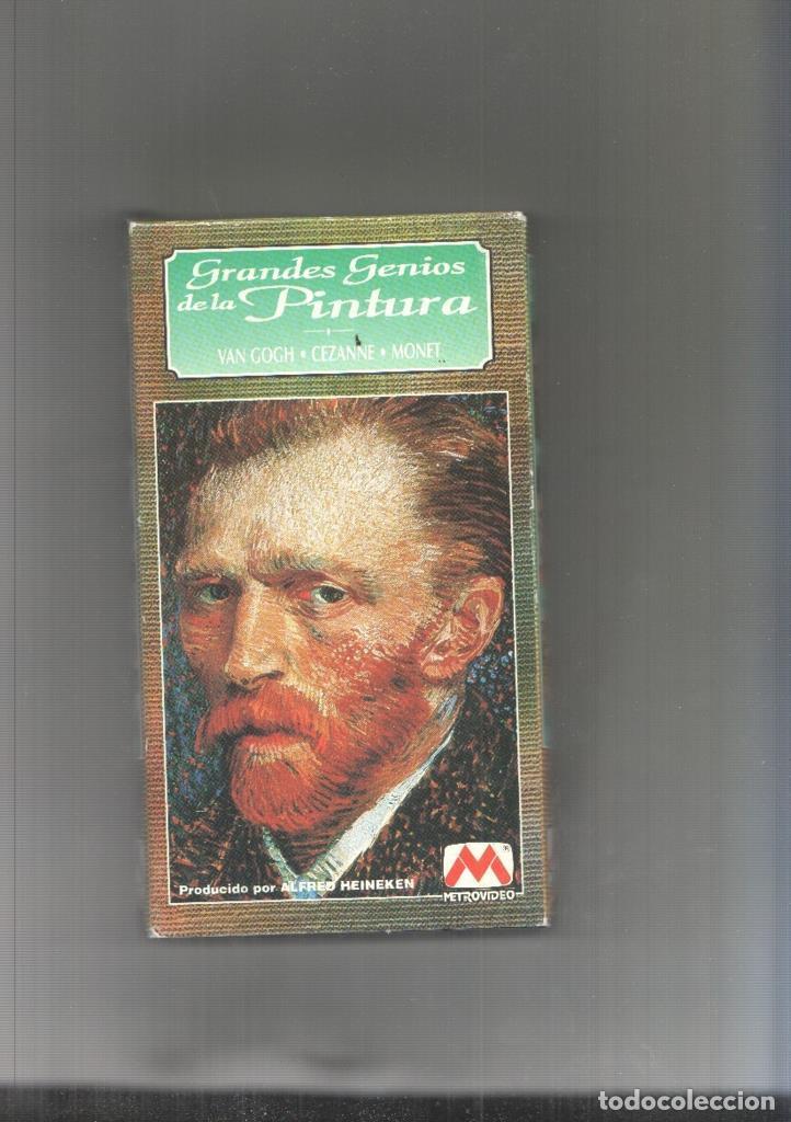 Collection Magazines and Newspapers: Video Vhs: Grandes Genios de la pintura: Van Gogh, Cezanne, Monet - varios