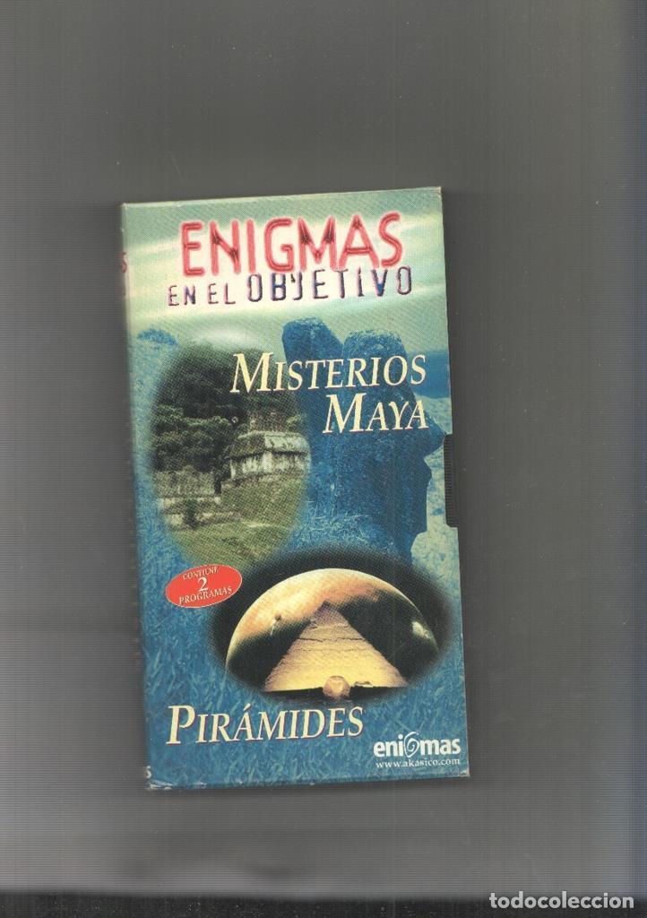 Sammeln von Zeitschriften und Zeitungen: Video Vhs: Enigmas en el objetivo: Misterios Maya - Varios