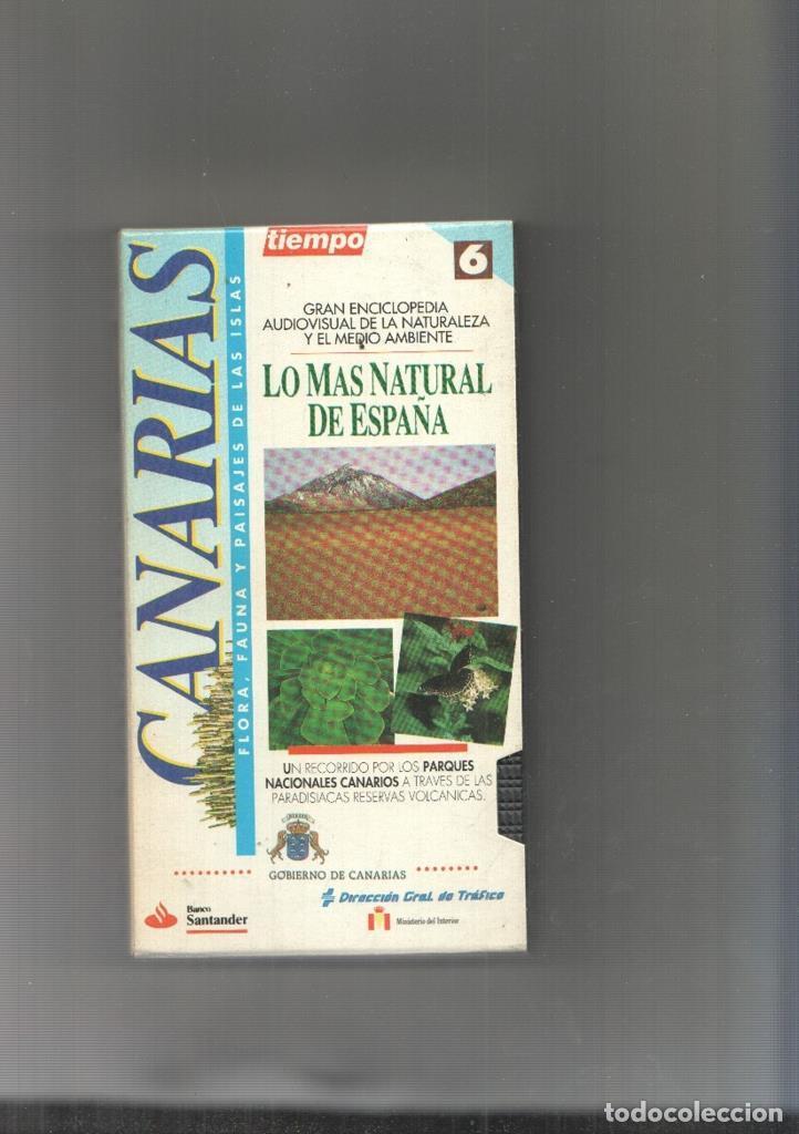 Sammeln von Zeitschriften und Zeitungen: Video Vhs: Lo mas natural de Espa&ntilde;a: Canarias - Varios