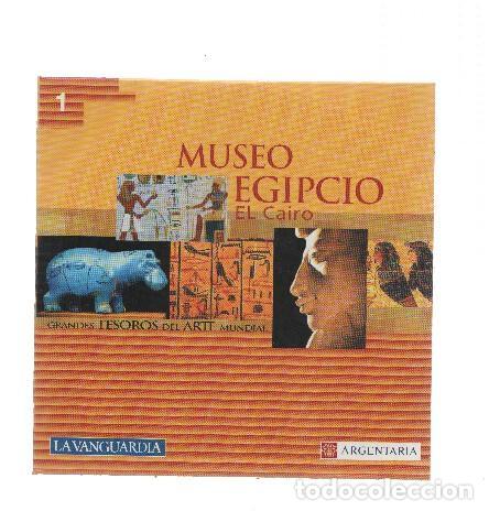 Coleccionismo de Revistas y Peri&oacute;dicos: CD-Rom: Grandes Tesoros del Arte Mundial, Numero 01: EL MUSEO EGIPCIO DEL CAIRO (La Vanguardia) - AC