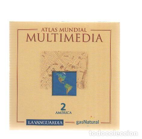 Collezionismo di Riviste e Giornali: CD-Rom: Atlas Mundial Multimedia, Numero 02: AMERICA (LA VANGUARDIA) - Planeta de Agostini
