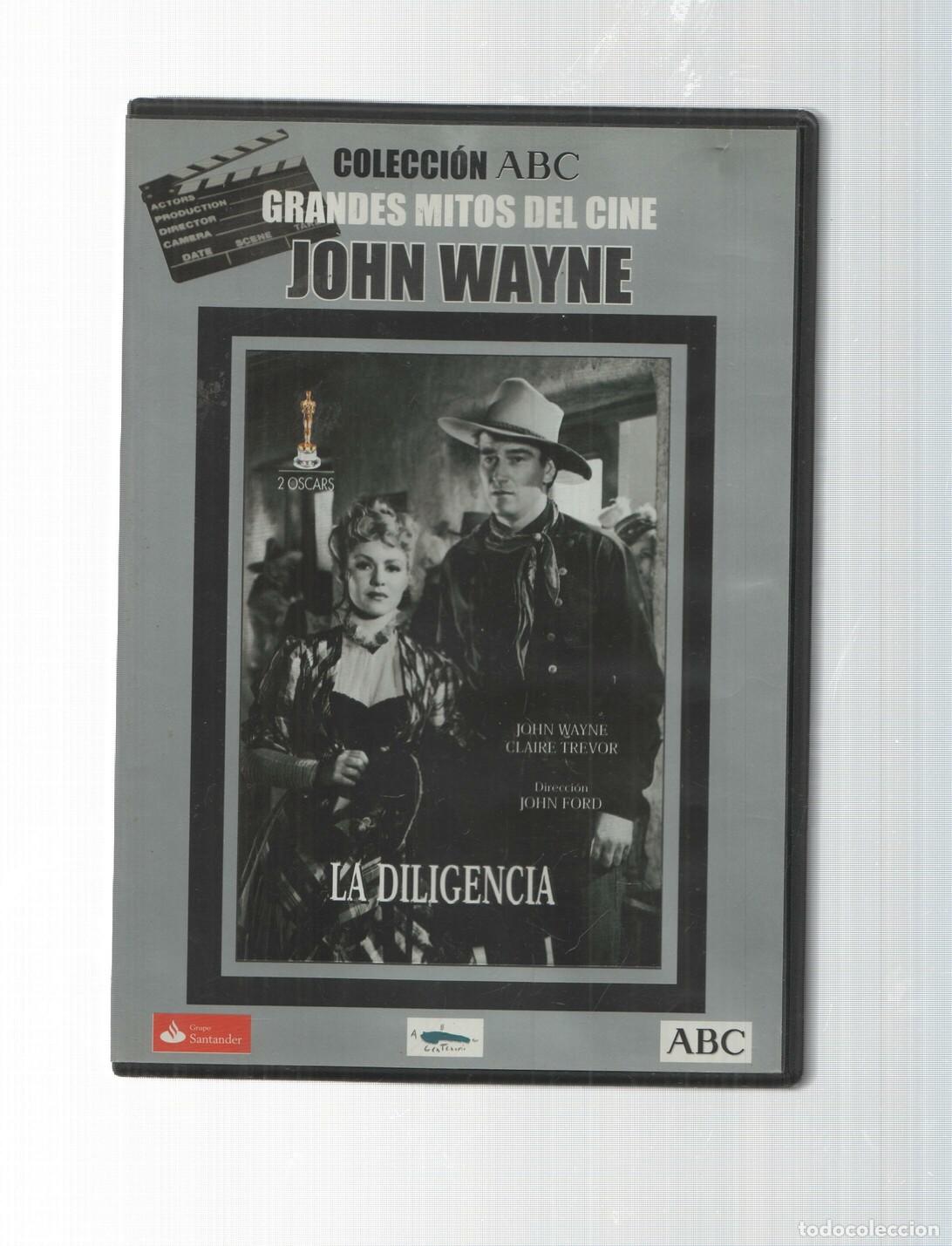 Coleccionismo de Revistas y Peri&oacute;dicos: DVD, Coleccion ABC: La Diligencia. John Wayne, Grandes Mitos del Cine