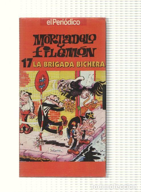 Coleccionismo de Revistas y Peri&oacute;dicos: VHS, El Periodico num 17: Mortadelo y Filemon - La brigada bichera. Con la colaboracion de Frigo