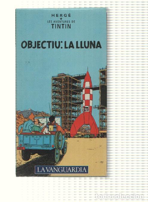 Sammeln von Zeitschriften und Zeitungen: VHS La Vanguardia: num 03 - Les Aventures de Tintin. Objectiu la Lluna. Herge