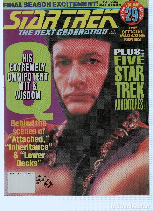 Coleccionismo de Revistas y Peri&oacute;dicos: Revista: STAR TREK, The Next Generation: Volume 29 (1994) - Varios