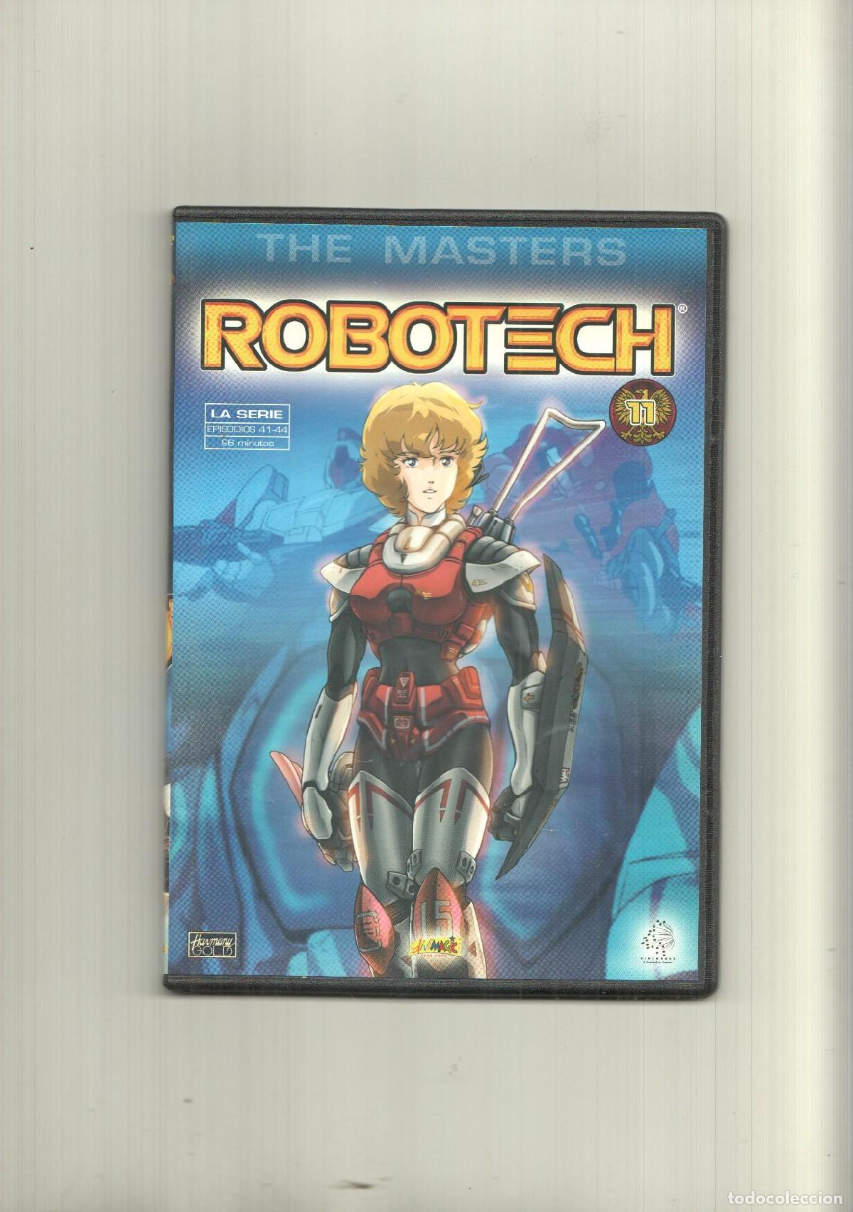 Coleccionismo de Revistas y Peri&oacute;dicos: DVD: The Macross Saga Robotech numero 11 con los episodios 41 al 44 -