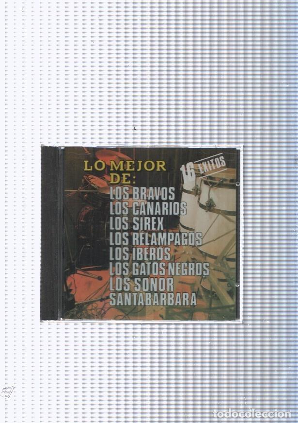 Coleccionismo de Revistas y Peri&oacute;dicos: CD: 16 exitos. Lo mejor e: Los Bravos, Los Canarios, Los Sirex, Los Relampagos- - NULL