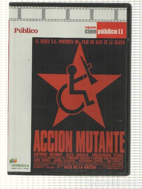 Coleccionismo de Revistas y Peri&oacute;dicos: DVD pelicula: Accion Mutante, coleccion Cine publico II. Dirigida por Alex de la Iglesia