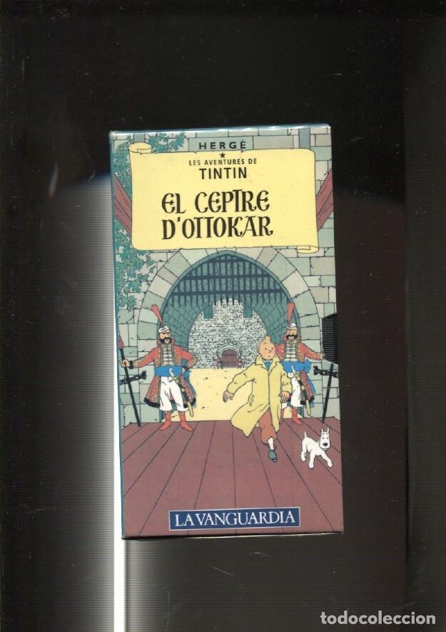 Collezionismo di Riviste e Giornali: Tintin: VHS La Vanguardia: num 06 - Les Aventures de Tintin. El ceptre D'Ottokar - NULL