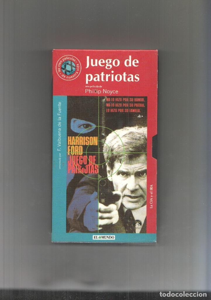 Coleccionismo de Revistas y Peri&oacute;dicos: Cine VHS: JUEGO DE PATRIOTAS - Harrison Ford - Phillip Noyce