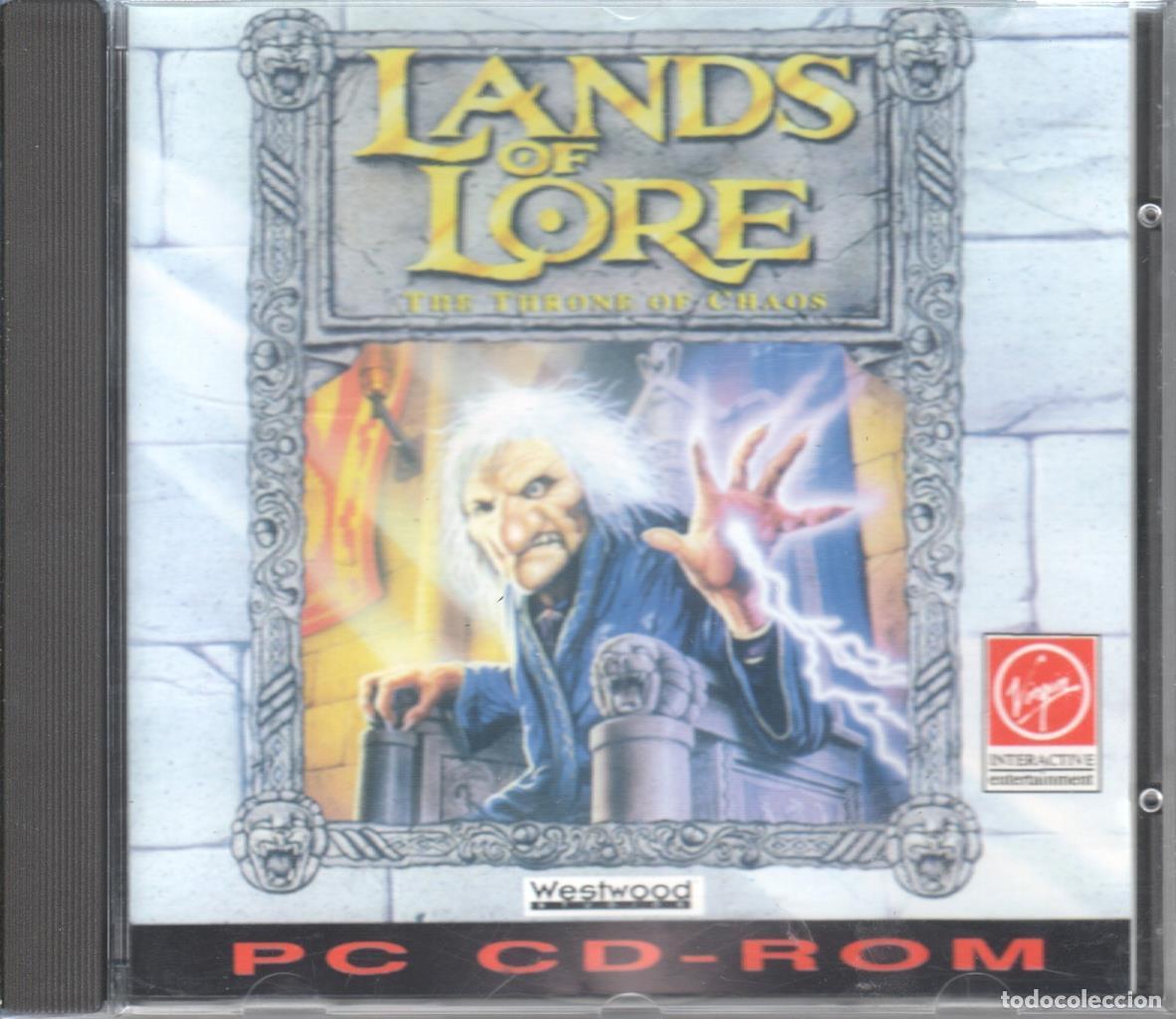 Sammeln von Zeitschriften und Zeitungen: CD Juego PC: Lands of Lore - The Trone of Chaos - Westwood