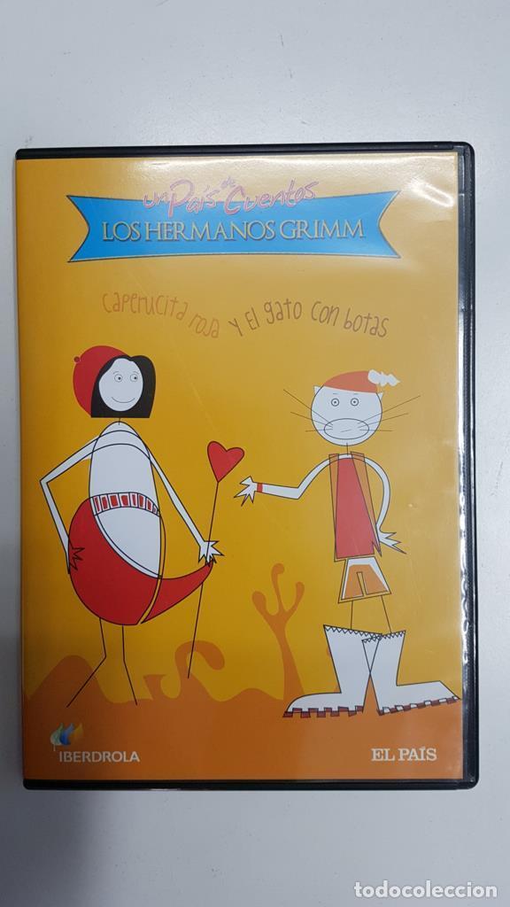 Sammeln von Zeitschriften und Zeitungen: DVD dibujos: Un pais de cuentos - caperucita roja, el gato con botas - Varios