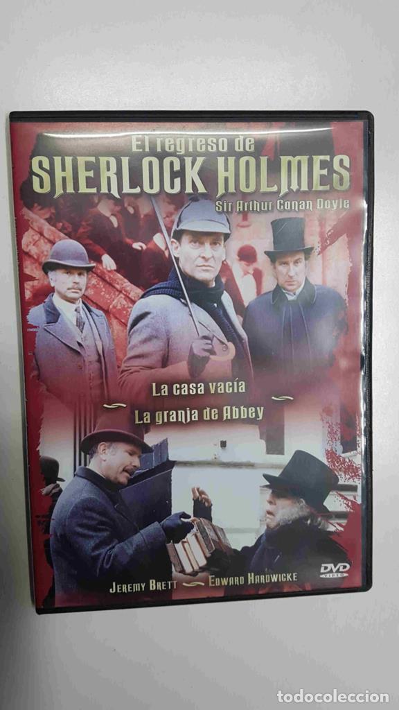 Coleccionismo de Revistas y Peri&oacute;dicos: DVD: El regreso de Sherlock Holmes, Sir Arthur Conan Doyle - La casa vacia, La granja de Abbey - Var