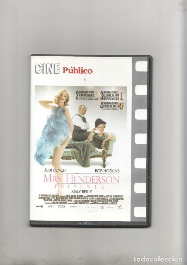 Collezionismo di Riviste e Giornali: DVD pelicula: Mrs. Henderson con Stephen Frears con Judi Dench, Bob Hoskins. Cine Publico - NULL