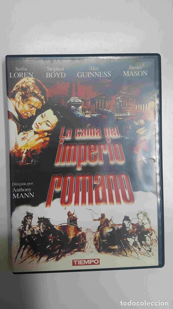 Coleccionismo de Revistas y Peri&oacute;dicos: DVD pelicula: La caida del imperio romano. Dirigida por Anthony Mann - Varios