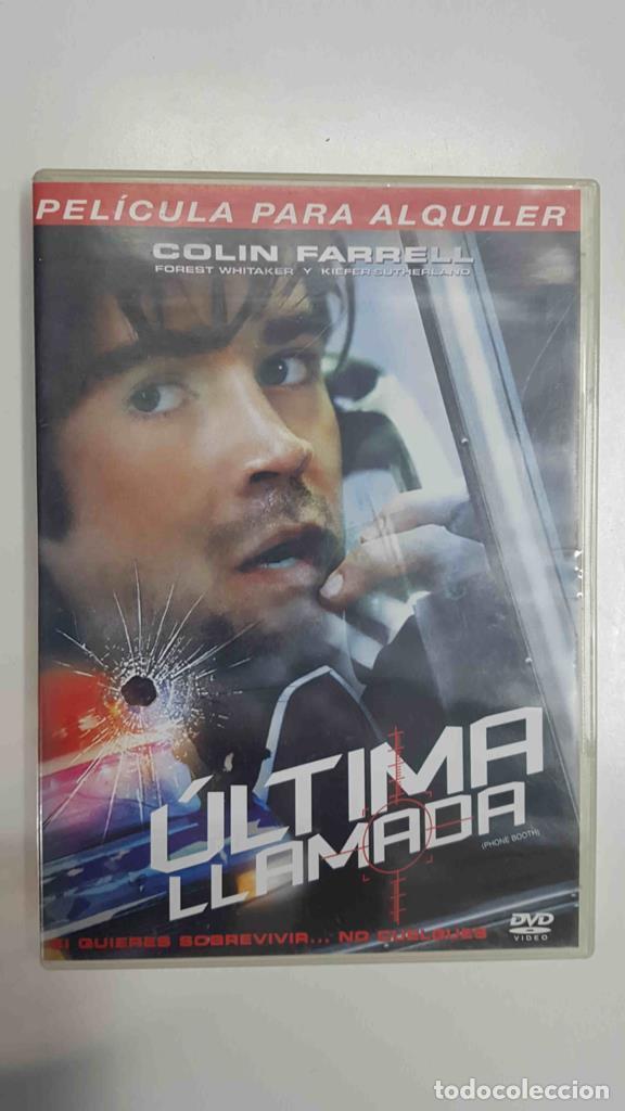 Coleccionismo de Revistas y Peri&oacute;dicos: DVD pelicula: Ultima llamada. Dirigida por Joel Schumacher - Varios