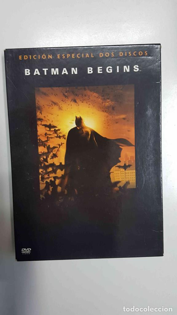 Coleccionismo de Revistas y Peri&oacute;dicos: DVD pelicula: Batman Begins. Edici&oacute;n especial dos discos. Dirigido por Christopher Nolan - Varios