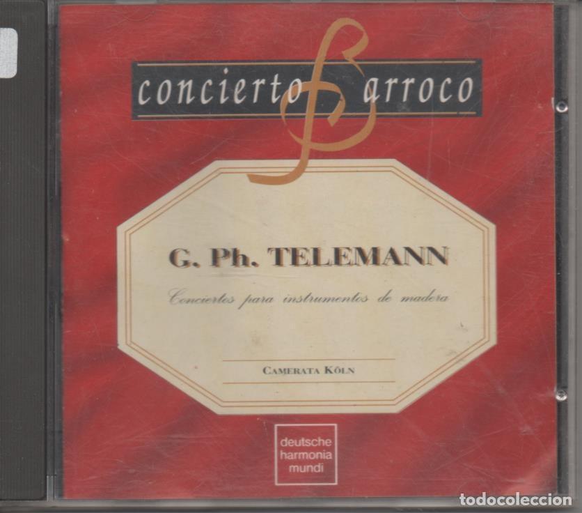 Coleccionismo de Revistas y Peri&oacute;dicos: CD E00028: Cd M&uacute;sica. Concierto Barroco G.Ph. Teleman - Telemman