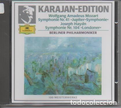 Collectionnisme de Revues et Journaux: CD E00110: Cd M&uacute;sica. Karajan-Edition. Wolfgan Amadeus Mozart. Joseph Haydn - Karajan