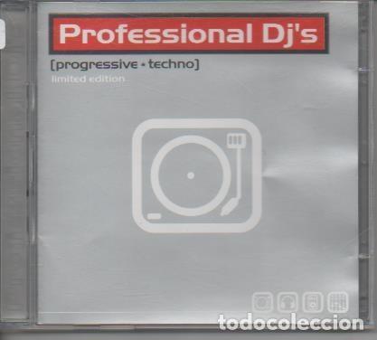 Collectionnisme de Revues et Journaux: CD E00142: Cd M&uacute;sica. Professional Dj's (progressive-Techno) - Varios
