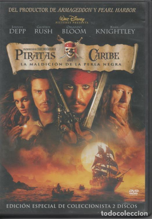Coleccionismo de Revistas y Peri&oacute;dicos: DVD E00320: DVD Piratas del Caribe. La Maldici&oacute;n de la Perla Negra - GoreVerbinski