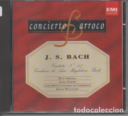 Coleccionismo de Revistas y Peri&oacute;dicos: CD E00196: Cd M&uacute;sica. Concierto Barroco, J.S. Bach - J.S. Bach