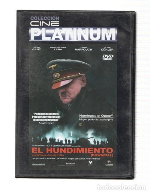 Collectionnisme de Revues et Journaux: DVD pelicula: El Hundimiento, los ultimos dias de Hitler. Coleccion Cine Platinum. Dirigida por Oliv
