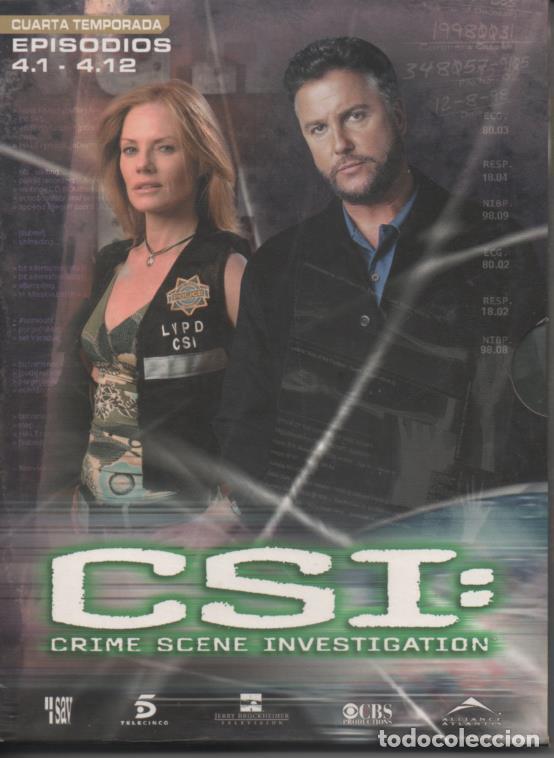 Collectionnisme de Revues et Journaux: DVD E00489: DVD C.S:I. 4&ordf; Temporada - Varios