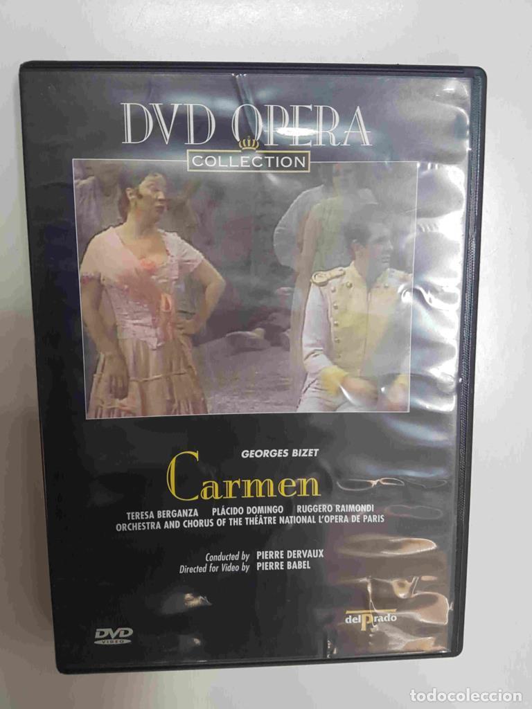 Sammeln von Zeitschriften und Zeitungen: DVD: Carmen (Opera) de Georges Bizet. Orchestra and chorus of the theatre National l'Opera de Paris