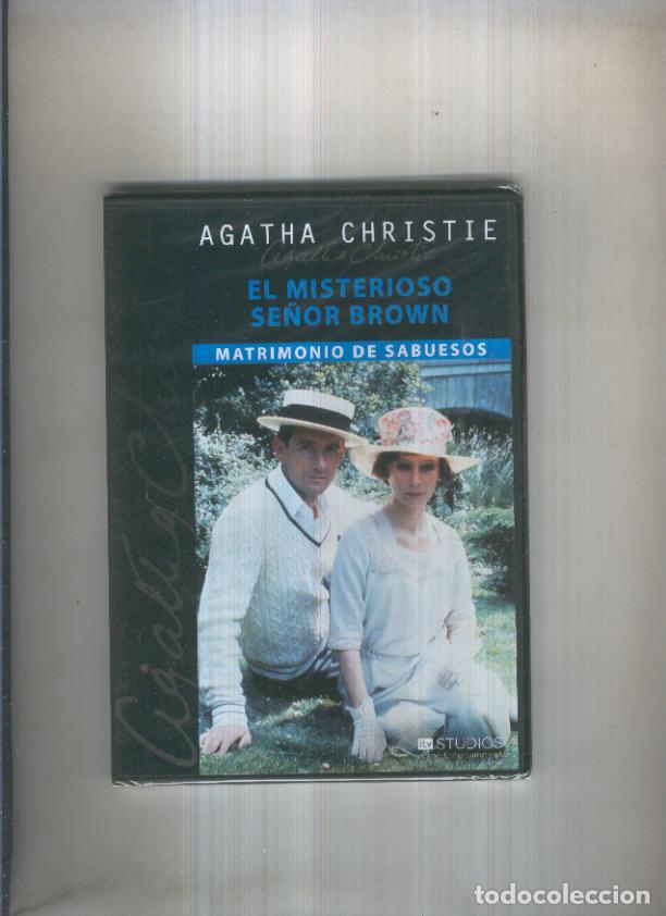 Coleccionismo de revistas y peri&oacute;dicos: DVD: Agatha Christie: El misterioso se&ntilde;or Brown -