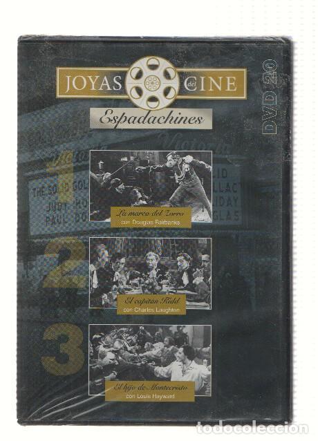 Sammeln von Zeitschriften und Zeitungen: DVD-Cine: Joyas del Cine, Numero 20 (Espadachines): La Marca del Zorro, El Capitan Kidd, El Hijo de