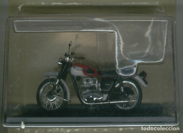 Colecionismo de Revistas e Jornais: Figura coleccionismo motocicleta Triumph T120 Bonneville-1967 - Varios