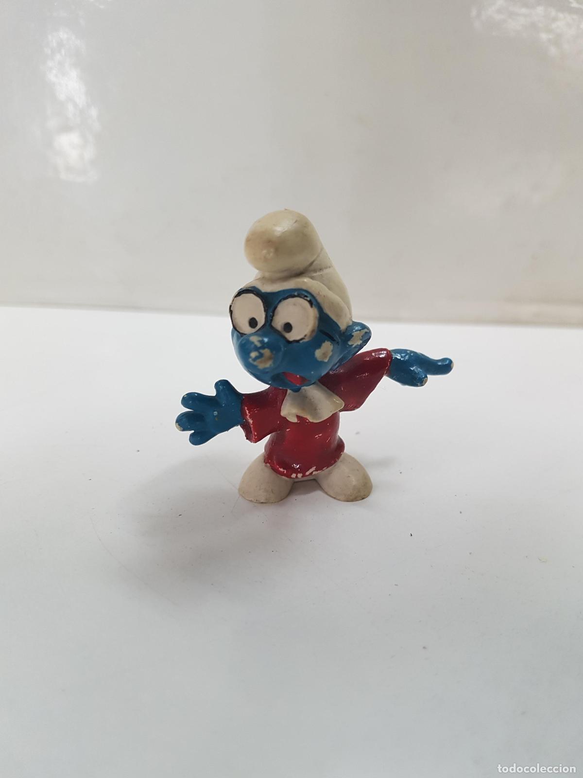 Coleccionismo de Revistas y Peri&oacute;dicos: Figura serie Los Pitufos: Pitufo filosofo
