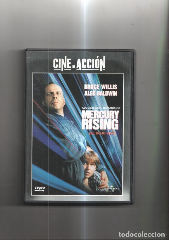 Coleccionismo de Revistas y Peri&oacute;dicos: Pelicula en DVD: Mercury Rising (Al rojo vivo). Con Bruce Willis y Alec Baldwin - NULL
