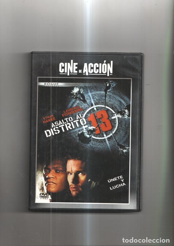 Sammeln von Zeitschriften und Zeitungen: Pelicula en DVD: Asalto al distrito 13. Interpretado por Ethan Hawke y Laurence Fishburne - NULL