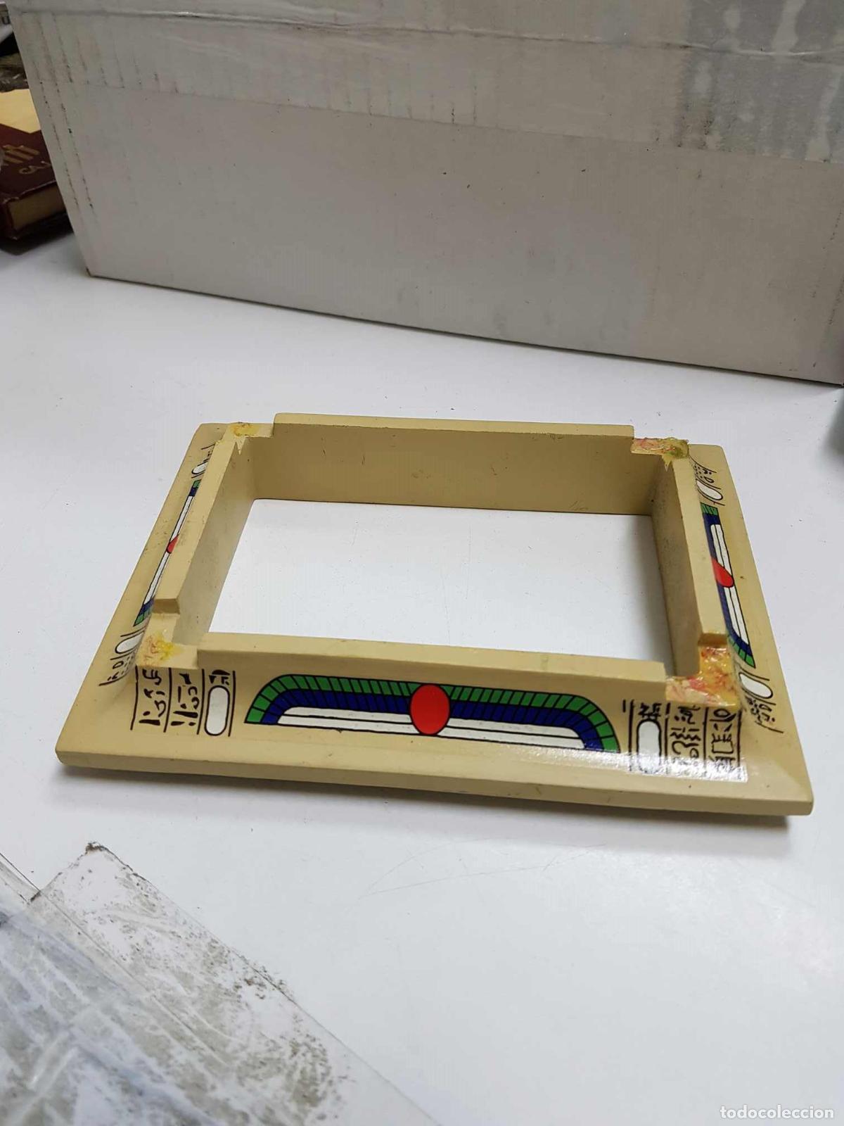Colecionismo de Revistas e Jornais: Figuras egipcias,suelo baldosas con cuatro columnas