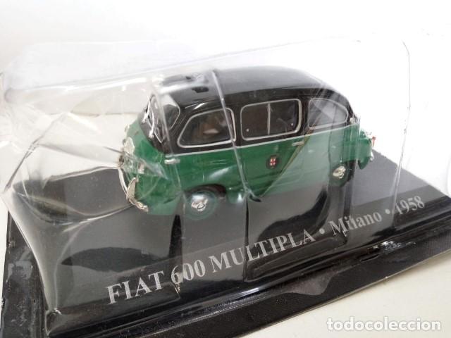 Collectionnisme de Revues et Journaux: Coche Escala/Scale Diecast Car: FIAT 600 MULTIPLA - TAXI MILANO, 1958 - VARIOS