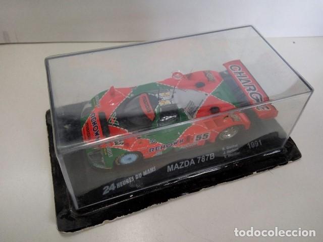 Collectionnisme de Revues et Journaux: Coche Escala/Scale Diecast Car: MAZDA 787B, B.Gachot - 24 Horas de Le Mans - IXO