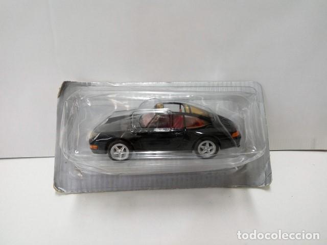 Sammeln von Zeitschriften und Zeitungen: Coche Escala/Scale Diecast Car: PORSCHE TARGA, Negro- Escala 1:43 (DEA), Blanco- Escala 1:43 (DEA) -