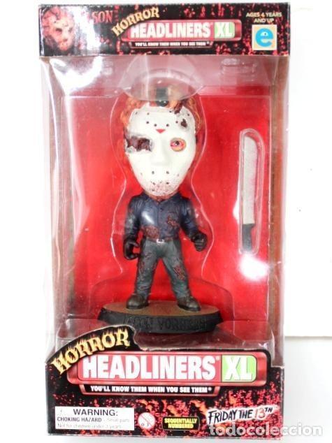 Coleccionismo de Revistas y Peri&oacute;dicos: Horror Headliners XL Figura/Figure: JASON VORHEES - Viernes 13/ Friday 13th (Equity Marketing) - Equ