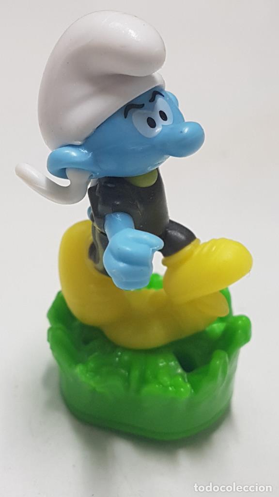 Collectionnisme de Revues et Journaux: Figura de plastico: Pitufo deportista haciendo footing - NULL