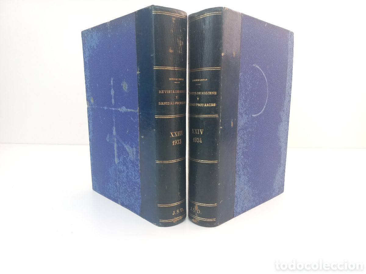 Coleccionismo de Revistas y Peri&oacute;dicos: Revista de Higiene y Sanidad Pecuarias, 1933-34.