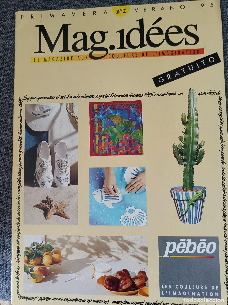 Coleccionismo de revistas y peri&oacute;dicos: MAg. Idees. Pintura Pebeo. N&deg; 2