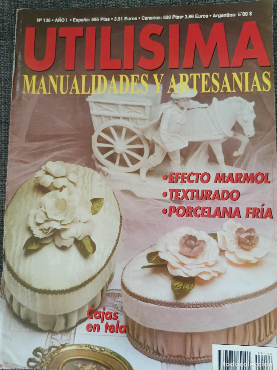 Coleccionismo de revistas y peri&oacute;dicos: UTILISIMA Manualidades y Artesan&iacute;a N&deg; 136